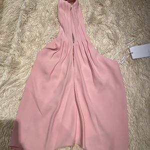 NWT pink Amanda Uprichard halter top size XS P